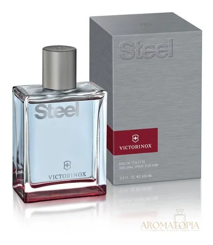 Victorinox Steel 100ml Hombre. — Swiss Army
