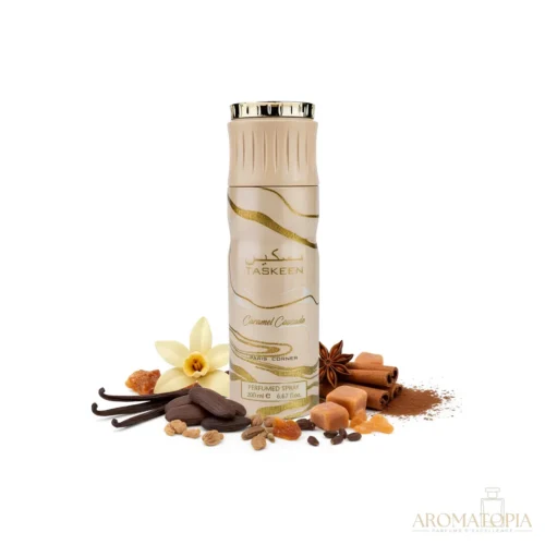 Desodorante Taskeen Caramel Cascade Paris Corner Perfumed Spray 200Ml Unisex — Paris Corner