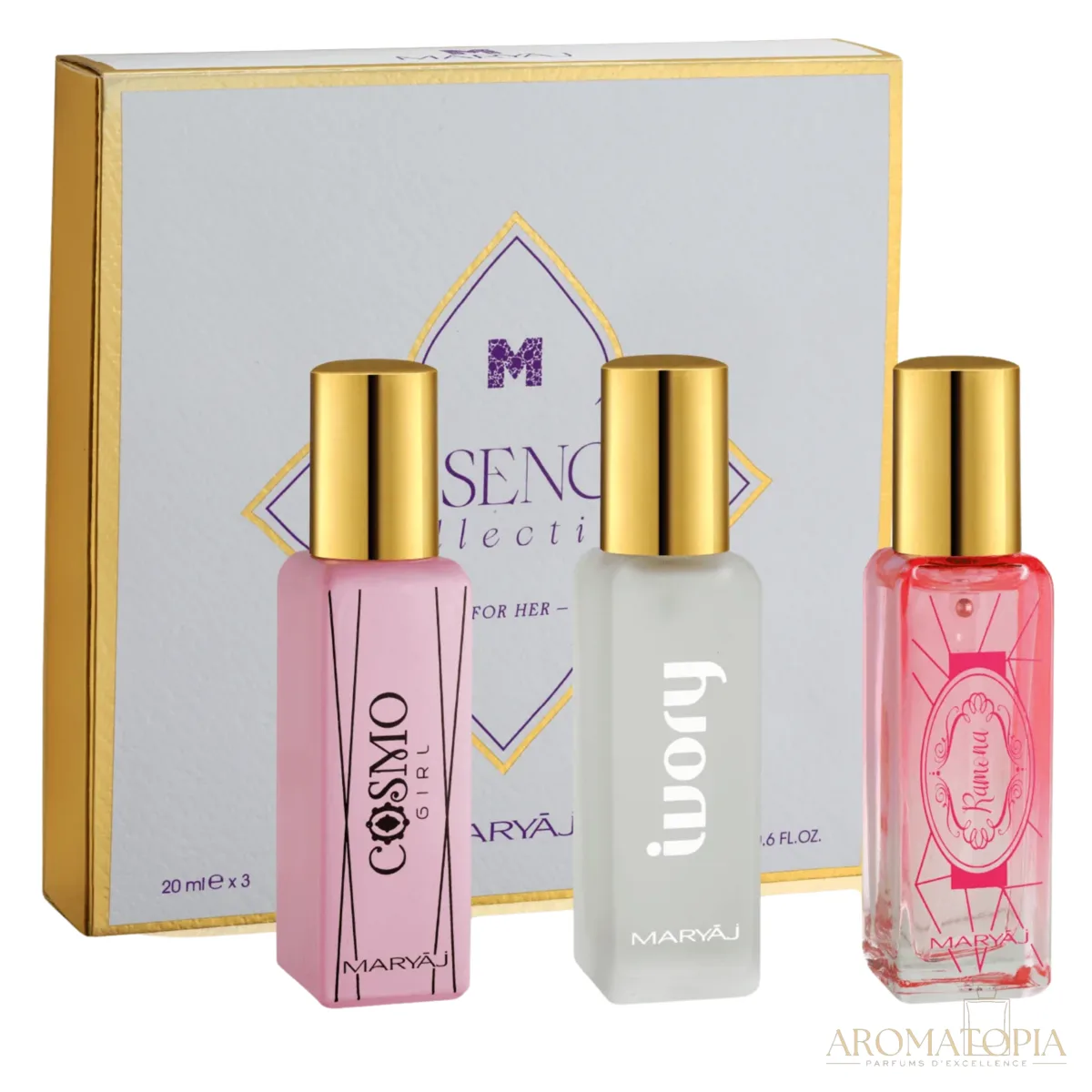 Essence Collection For Her Maryaj Edp 3 pcs de 20 ml Mujer — Maryaj - Ajmal