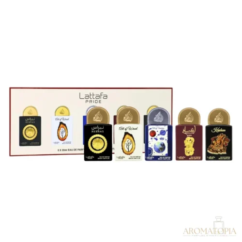 Estuche Lattafa Pride Miniatura Edp Gift Set 5*20Ml Unisex 8092 — Lattafa