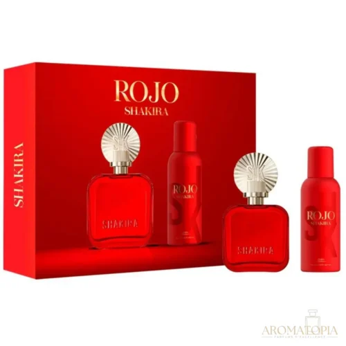 Estuche Shakira Rojo Edp 80Ml + 150ML Deo Mujer — Shakira