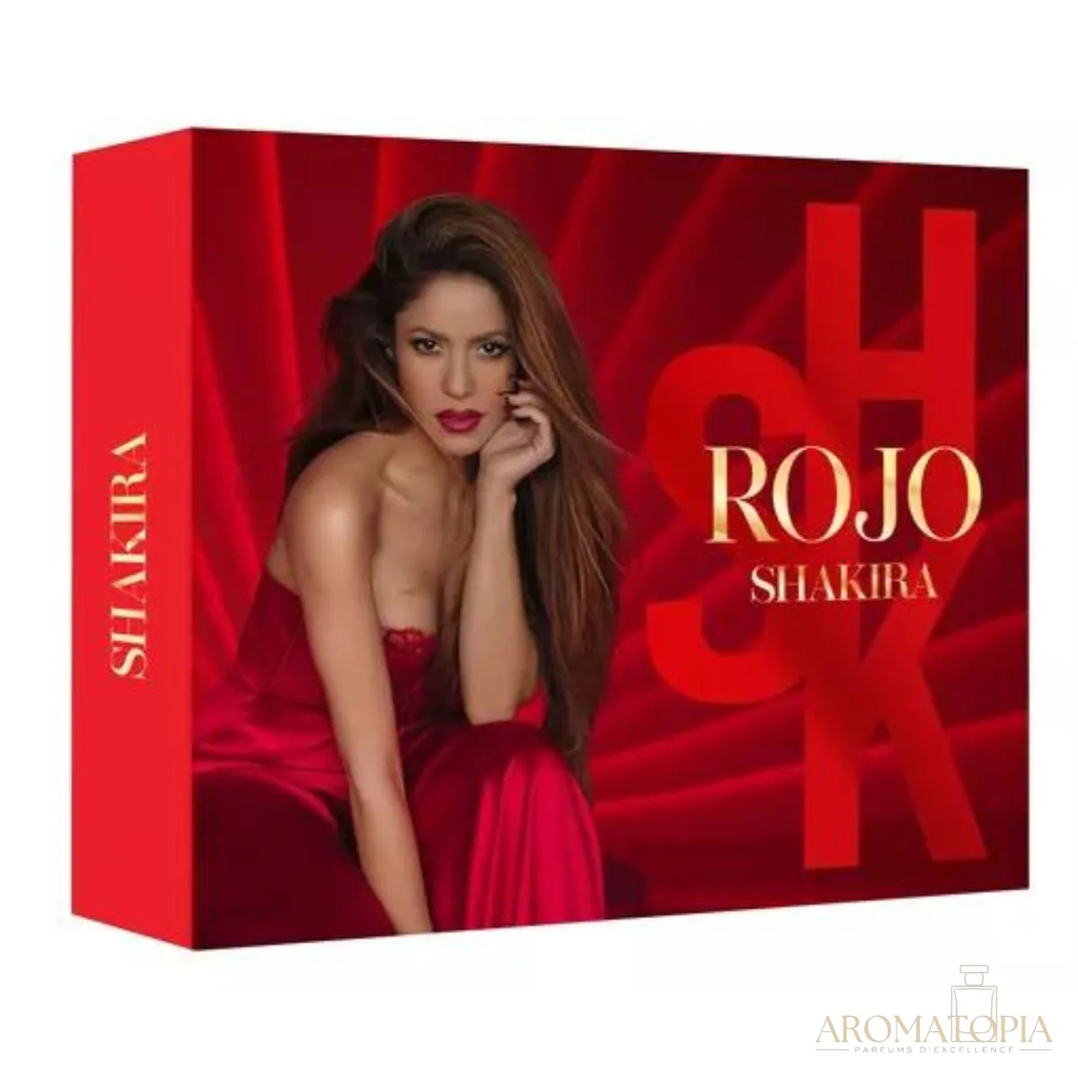 Estuche Shakira Rojo Edp 80Ml + 150ML Deo Mujer — Shakira