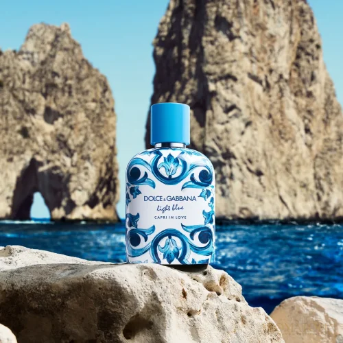 Dolce & Gabbana Light Blue Capri in Love — decant de 5 ml y 10 ml en Aromatopia